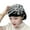 Black & Silver, variant on YAOBAMM Ladies Turban Hat Sequin Decor Ladies Turban Hat Color Matching Embroidery Lightweight Headscarf Daily Beanie