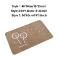 thumbnail image 2 of Thinsony Dirt Trapper Mat Soft And Easy To Clean For Any Room Entrance Mat Printed Taraxacum 50*80 1Set, 2 of 6