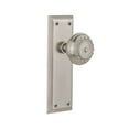 thumbnail image 4 of Nostalgic Warehouse Nykmea_Psg_234_Nk Meadows Solid Brass Passage Door Knob Set - Grey, 4 of 6