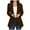 Wine, variant on Meichang Blazers for Women Business Casual Lapel Long Sleeve Formal Suit Solid Lightweight Jacket Button Work Office Cardigan with Pockets