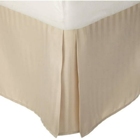 UPC 855031035909 product image for Simple Luxury Vanessa Microfiber Stripe Bed Skirt | upcitemdb.com