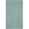thumbnail image 3 of Nourison Positano Indoor/Outdoor Modern Solid Aqua 3' x 5' Area Rug, 3 of 8