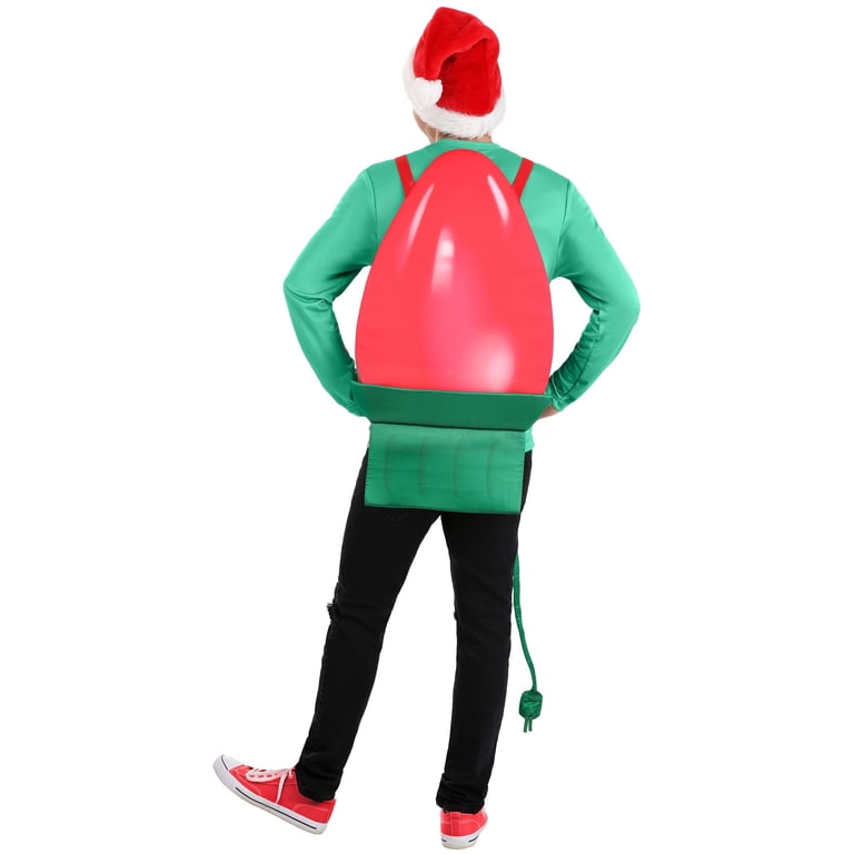 Adult Christmas Light Bulb Costume - Walmart.com