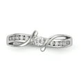 thumbnail image 4 of Sterling Silver Rhodium-plated CZ Ring QR6635, 4 of 5
