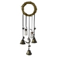 thumbnail image 2 of ievspot Witch Bells Door Hangers Witch Wind Chimes Wreath Handmade Hanging Witch Bells for Home Door Doorknob Witchcraft Decorations, 2 of 8