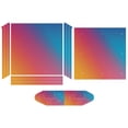 thumbnail image 2 of Red Blue Gradient PS4/PS4 Pro/PS4 Slim Skin Sticker For Console And Controller Skins, 2 of 6