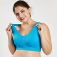 thumbnail image 2 of Women's Comfort Sports Bra Low-Impact Activity Sleep Bras with Removable Pads, 2 of 4