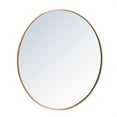 thumbnail image 5 of Metal frame Round Mirror 32 inch Brass finish, 5 of 5