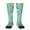 2 Black-2, variant on Panda Bathing print thigh-high socks, crafted for both men and women with a stretchy, high-opaque design perfect for daily wear