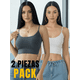 thumbnail image 5 of Set De 2 Top De Mujer Unitalla Deportivo O Casual Stretch, 5 of 9