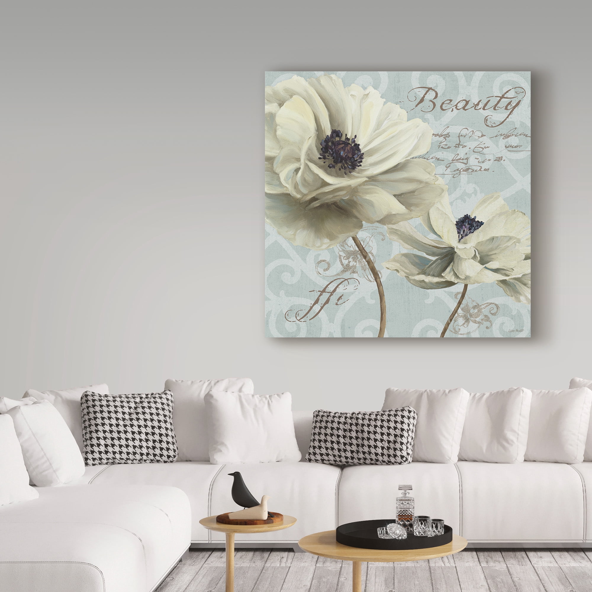 Trademark Fine Art 'Blue Summer VI' Canvas Art by Lisa Audit