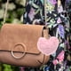 thumbnail image 3 of KAKOWELY 4 llaveros de corazón de San Valentín, llavero de peluche con forma de corazón, colgante para mochila o bolso, decoración., 3 of 5