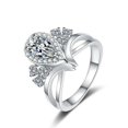 thumbnail image 6 of Sparkling 1 ct Moissanite Wedding Engagement Ring for Women 925 Sterling Silver Jewelry-Size 9, 6 of 12