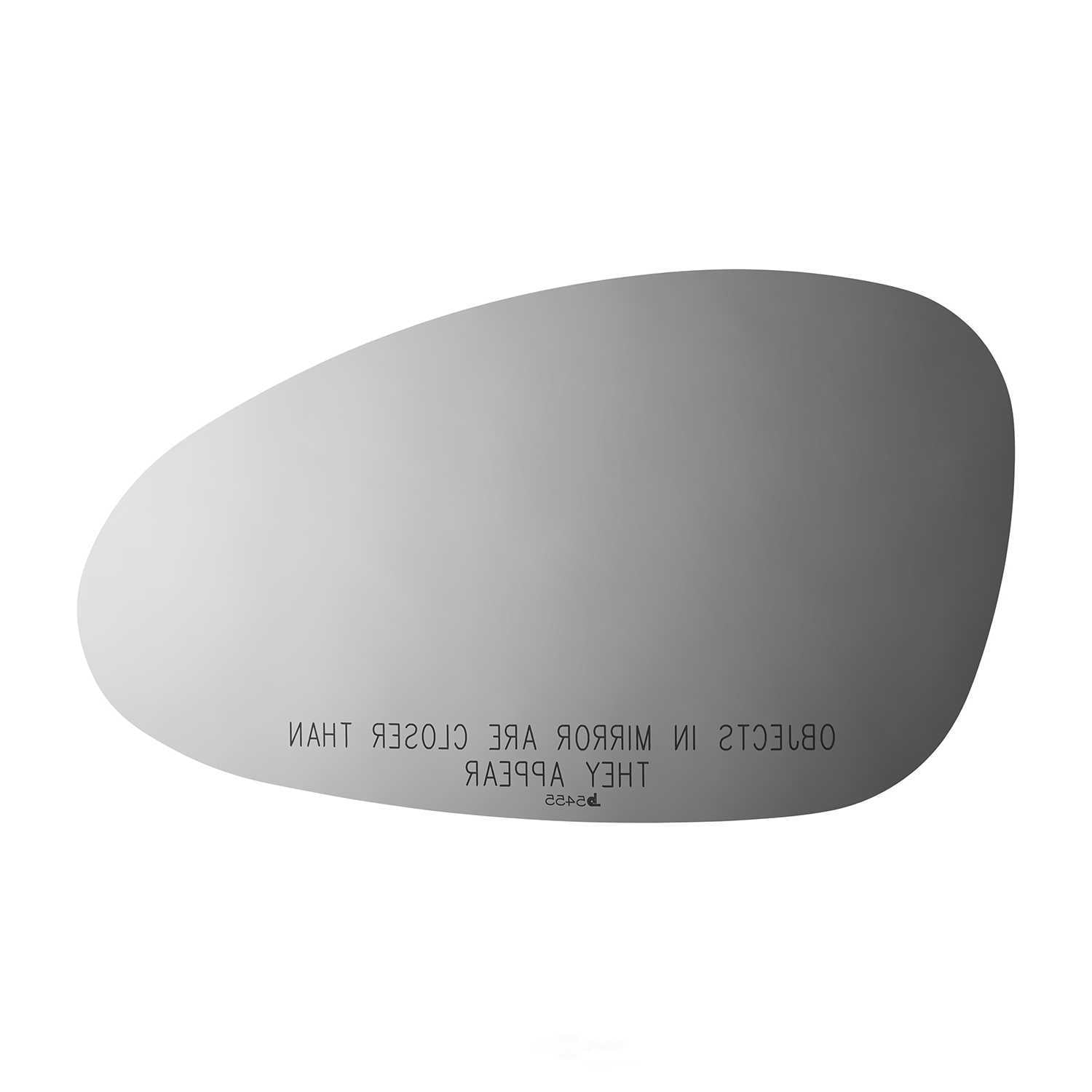 Burco Side View Mirror Replacement Glass - Clear Glass - 5455