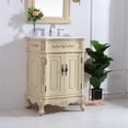 thumbnail image 2 of 24 in. Single Bathroom Vanity set in light antique beige, 2 of 18