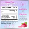thumbnail image 2 of Calcium Gummies with Vitamin D3 10 mcg per Serving - Sugar Free Calcium Supplements for Bone Strength, Teeth & Immune Health Support - Natural Chews, Berry Flavored & High Absorption - 60 Gummies, 2 of 9