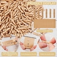 thumbnail image 4 of 400 Pcs Mini Paper Scrolls Vintage Scroll Paper Message Paper Roll 2.3x0.8 inch Mini Writable Paper Scrolls Write-On-It Message Paper for Gift Birthday Present Wedding Party Decoration DIY, 4 of 6