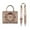 Khaki, variant on Wrangler Aztec Tote Bag for Women Boho Satchel Purses and Handbags, Khaki