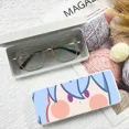 thumbnail image 1 of Estuche para gafas de cara grande Chibi Genshin Impact, estuche para gafas con dibujos animados de anime lindos, estuche para gafas Diluc Tartaglia Hu Tao Xiao, 1 of 5
