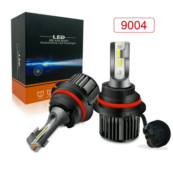 Bauma Auto CSP 9004 LED Headlight Bulbs 60W 14000LM Super Bright 6500K Cool White