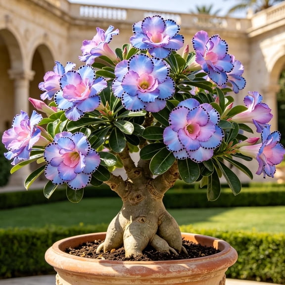 Desert Rose, Low Maintenance - Easy Grow - Ideal for Beds Borders, Plant Pots & Planters