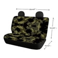 thumbnail image 3 of Uourmeti Camouflage, Washable Soft Rear Car Back Seat Covers Set of 2, All Weather Comfort Auto Interior Protectors for Car and Truck, 3 of 3