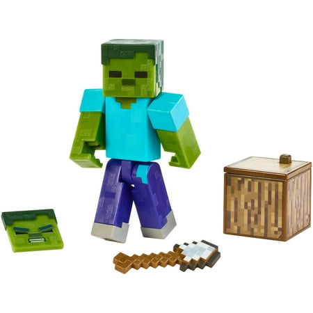 Minecraft Comic Maker Zombie Action Figure (Best Minecraft Skin Maker)