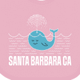 thumbnail image 4 of Inktastic Santa Barbara California Beach Vacation Boys or Girls Baby Bib, 4 of 4
