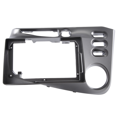 thumbnail image 1 of 9 Inch Car Fascia Radio Panel for 2003-2008 Dash Kit Install Facia Console Bezel Adapter Plate,1 x Car Fascia Radio Panel,silver & black, 1 of 5