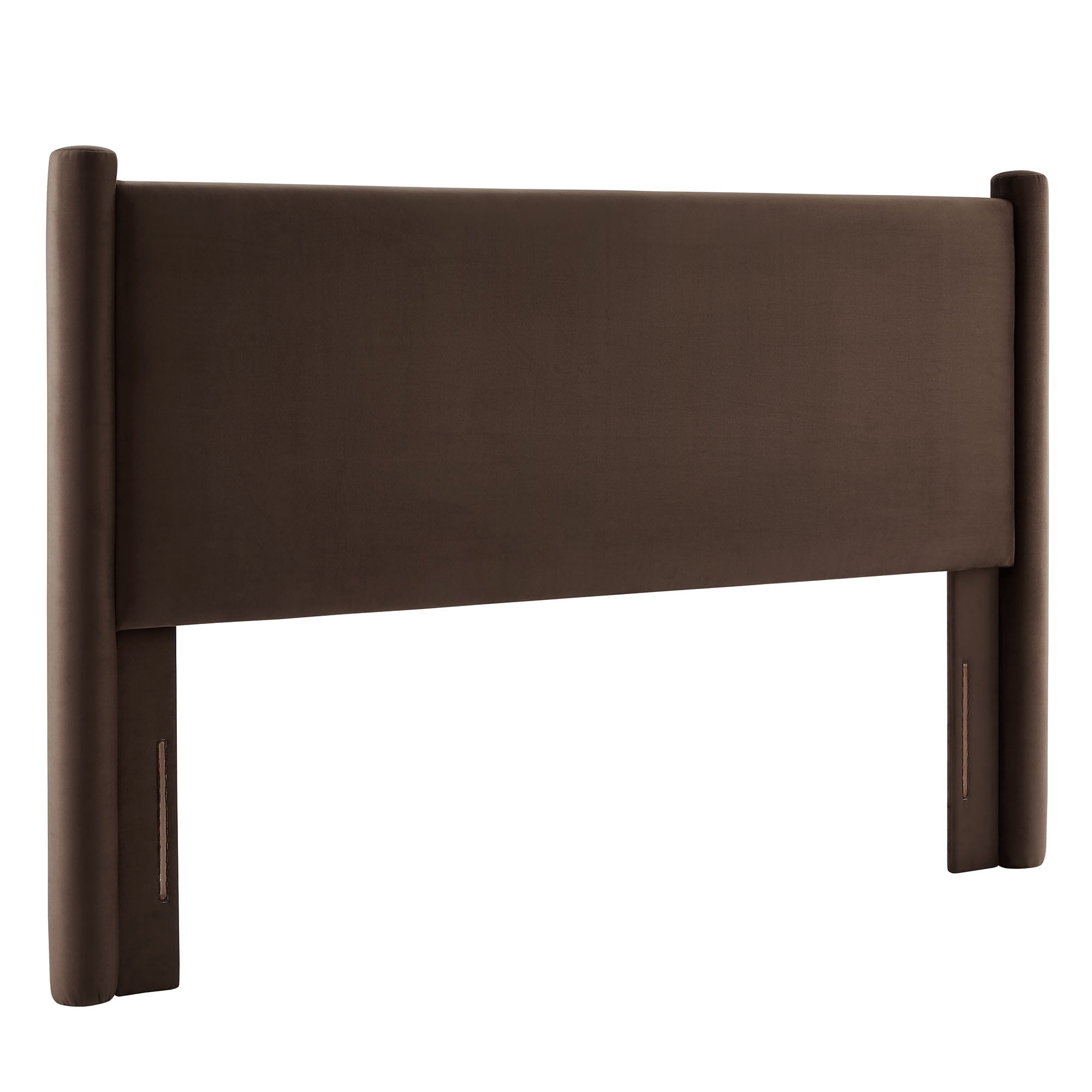 Rael Full Headboard in Chocolate Brown