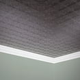 thumbnail image 2 of FASÄDE Traditional 4 Decorative Vinyl 2ft x 4ft Glue Up Ceiling Panel in Galvanized Steel  (5 Pack), 2 of 5