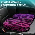 thumbnail image 4 of Premium Zebra Pattern Memory Foam Seat Cushion Ergonomic Chair Pad for Office Chair, Car, Airplane & Bleachers Sciatica, Tailbone Hip & Back Pain Relief - Chair Cushion for Long Office Workers., 4 of 5