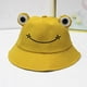 thumbnail image 5 of Rana Lindo Sombrero De Sombrilla De Verano Gorra De Rana Gorra De Pescador Sombrero De Cubo De Animal Sombrero De Cubo De Rana Elegante Con Ojos Y Sonrisa Vogacara OD009828-04, 5 of 6