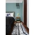 thumbnail image 2 of Furnish My Place Abstract Design Area Rug - 5 ft. x 8 ft., Dark Grey, Floor Rug with Rustic Print, 2 of 8