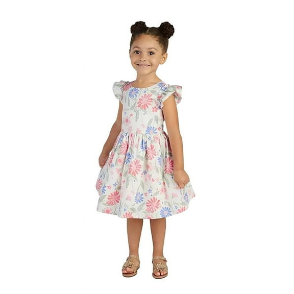Carters Girl's Occasion Dress in Floral Size 9M