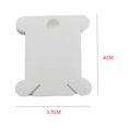 thumbnail image 3 of destyer 120 Pieces/Set Bobbins Thread Card Embroidery DIY Crafting Organizer Holder Cross-stitch Board Accessory Professional, 3 of 7