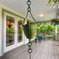 thumbnail image 2 of NACH Flower Cup Rain Chain, Cast Iron, 8ft (AO-2862), 2 of 5