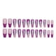 thumbnail image 1 of Minnieouse Uñas postizas de ataúd de longitud, uñas postizas artificiales clásicas brillantes a la moda, pegatinas de manicura ajustables para Arte de uñas tipo 34, 1 of 6