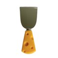 thumbnail image 1 of Kmbangi Stainless Steel Flatware Cheese Handle Spoon Fork Knife Tableware Kitchen Utensil for Dessert Fruit, 1 of 4