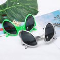 thumbnail image 2 of Divertidas gafas de extraterrestre, gafas de sol de fiesta, lentes de arcoíris y gafas de sol, baile de vacaciones, extraterrestres, formas alternativas, suministros para fiestas, 2 of 4