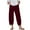 Brown, variant on WIZUTIZ Palazzo Pants for Women Beach Capris Vintage Stylish Loose Wide Leg Trousers Spandex Elastic Mid Rise Beach Pants Solid Tailored with Pockets Slacks Pants Tiktok Trend Items Beach Beige