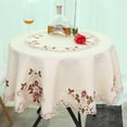 thumbnail image 3 of Cutwork Table Partie Décor Nappe, Table à Manger Tissu, Matériau Polyester pour la Cuisine de Fête, 3 of 8