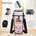 thumbnail image 5 of Yspwyqan Backpack Set for Teens, Strawberry Cloud Capybara Girls Backpack and Lunch Box Set with Pencil Case, 17 Inch Double Zip Casual Bookbag for High School Hiking, 5 of 7