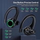 thumbnail image 5 of Bluetooth Headphones Wireless Earbuds, 48Hrs Playback Over Ear Earphones with Earhooks, Dual-LED Display, IPX7 Waterproof, Ear Buds Built-in Mic Heads, 5 of 5