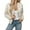 Light Gray, variant on Jackets Women Leopard Print Zip Up Baseball Fashion Long Sleeve Cropped Slim Fit Outwear Coats