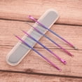thumbnail image 1 of 4 Piece Stainless Steel Double Head Acne Needles Set For Blackhead Removal Beauty Tools, 1 of 6