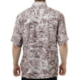 thumbnail image 2 of Aqua Design Mens Short Sleeve Fly Fishing Shirts UPF 50+: Pacific Sand size 2XL, 2 of 3