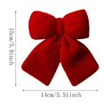 thumbnail image 3 of WDOBM Christmas Decorative Bows, Christmas Bow Ornament Pendant, Christmas Tree Bow, Hanging Christmas Ornaments for Home Decor Indoor, 3 of 6