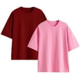 thumbnail image 4 of Esaierr Kids Baby Boys Girls Summer T-Shirt Youth Boys Girls Short Sleeve Cotton Tees Crewneck Boys Girls T-Shirts Solid Tee Shirt ,Sizes 3-14Y, 4 of 7