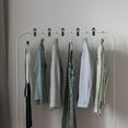 thumbnail image 2 of WHAMVOX  50 Pcs Hanger Clips for Plastic Hangers Laundry Clothes Child Travel Black, 2 of 8